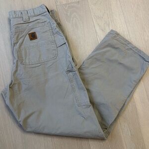 Carhartt B151 MEN'S UTILITY WORK PANT - Dungaree FIT - CANVAS 33x32 Tan